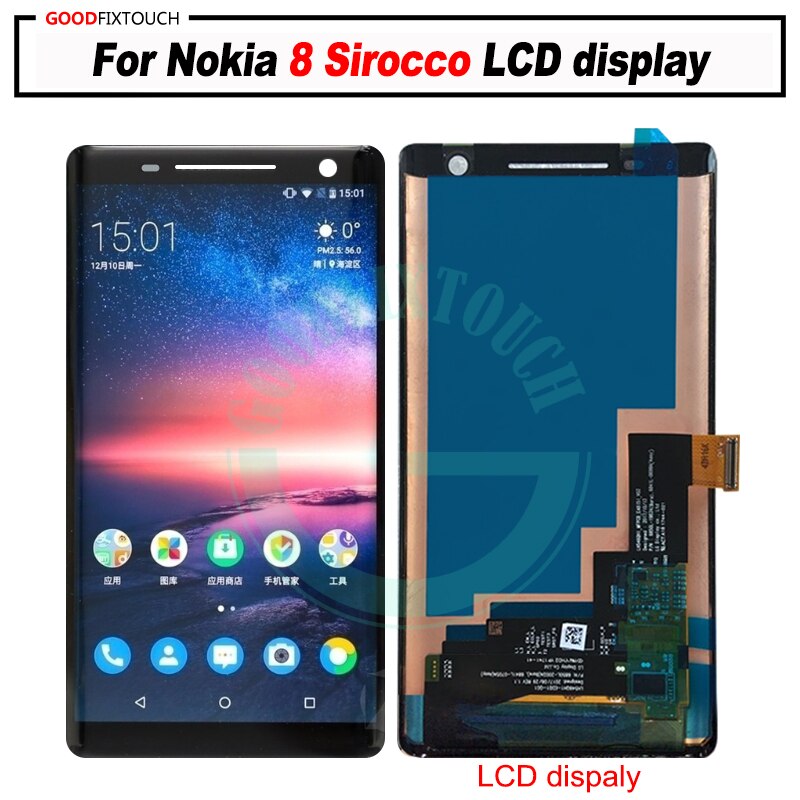 5.5 &Ű 8 S Nokia8 Sirocco LCD ÷ ġ ũ..